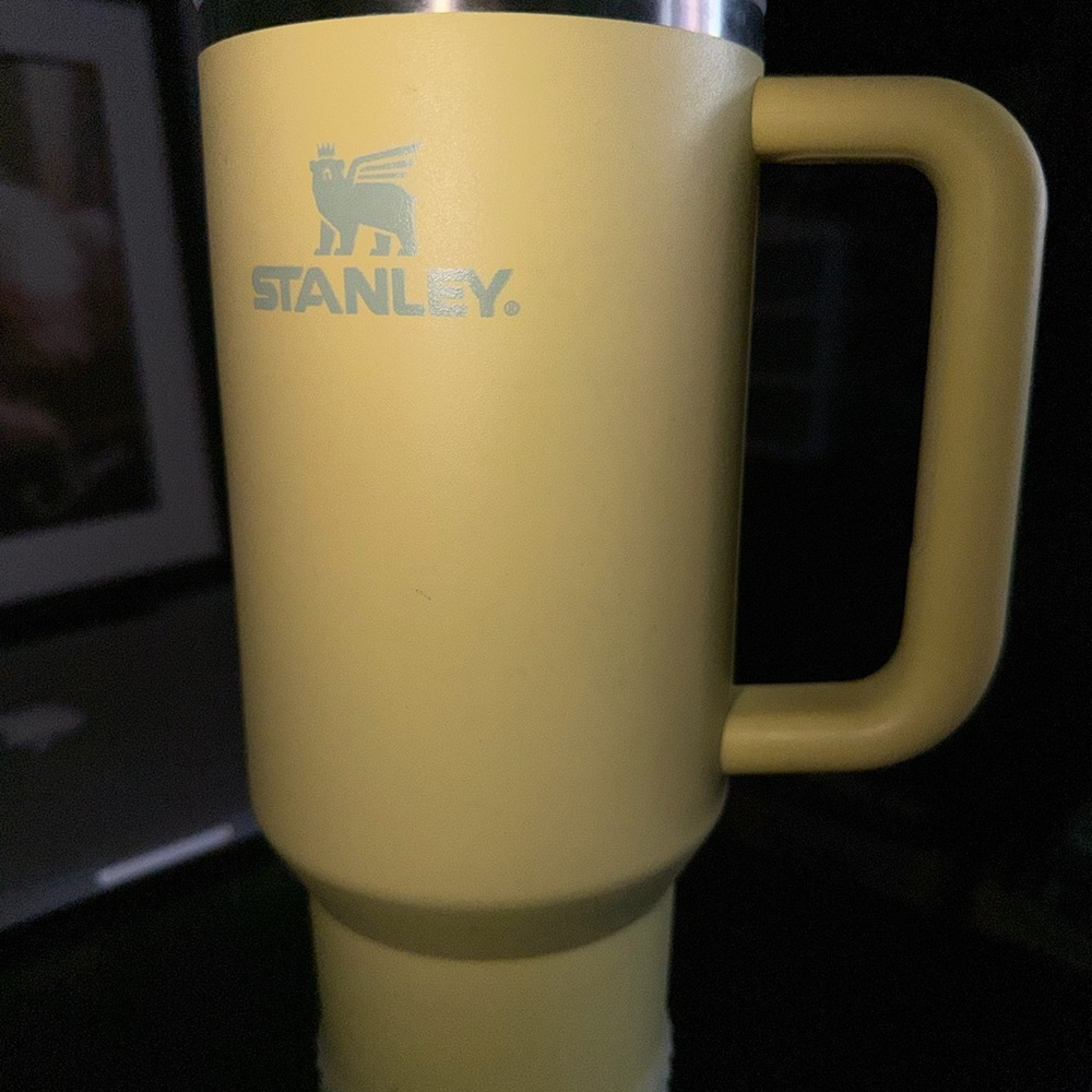Stanley Lemon Yellow Travel Mug